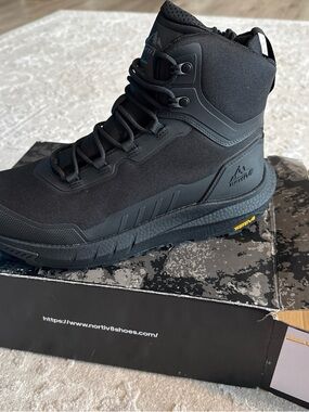 Nortiv8 Men's Black Tactical Outdoor Boot